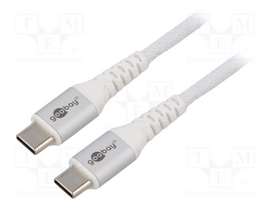 Goobay USB-C 2.0 3m textile cable