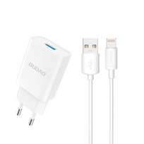 Dudao  A4EU Adapter 10Watt 1xUSB-A (USB-A to Lightning cable included)