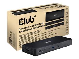 CLUB 3D Club3D CSV-1583 Thunderbolt 4 16-in-1 Docking Station 150W 4K 60Hz