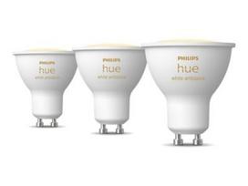 PHILIPS Hue White ambiance LED spotlight bulb 4.2W E 400 lumens 2200-6500K Warm to cool white light