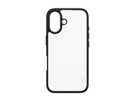 PanzerGlass CARE by Flagship Case Transparent Urban Combat w. Black Frame iPhone 16 Protective Case Transparent Apple iPhone 16