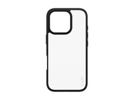 PanzerGlass CARE by Flagship Case Transparent Urban Combat w. Black Frame iPhone 16 Pro Protective Case Transparent Apple iPhone 16 Pro