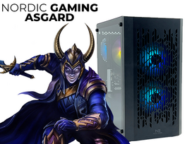 Direct Computer Supplies Nordic Gaming Asgard Loke V5 Gaming PC | Ryzen 5 32GB RTX 5060 1TB