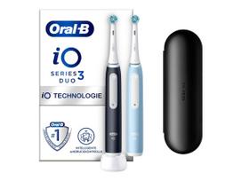 Oral-B iO Series 3 Duo Electric Toothbrush Black Blue