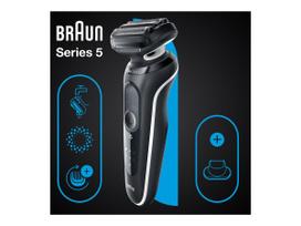 BRAUN Series 5 51-W1200s Barber Machine Sort White