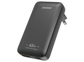 Dudao A65Q Adapter 65W GaN 1xUSB-C + 1xUSB-A Black