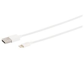 S-Impuls  USB-A to Lightning 2.0 Charging Cable, White, 0.1m