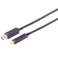 S-Impuls Optical USB-A to USB-C cable 10Gbps 15m