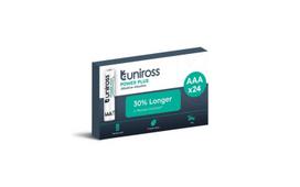 Uniross Batteries Uniross Battery Pack with 24 pcs AAA/LR03 POWER PLUS ALKALINE