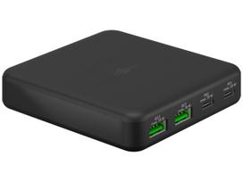 Goobay 4-port USB GaN Charger 65W PD Black
