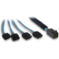 Inter-Tech Elektronik Handels Inter-Tech Serial Attached SCSI (SAS) to SATA/SAS internal cable Black 70cm