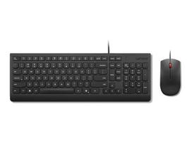 LENOVO Essential Wired Combo Set with mouse and keyboard Wired Danish