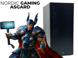 Direct Computer Supplies Nordic Gaming Asgard Thor V4 Gaming PC | Ryzen 5 32GB RTX 5070 1TB