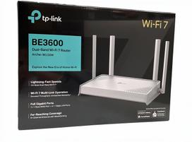 TP-LINK Technologies TP-Link Archer BE220W BE3600 Wi-Fi 7 Wireless Router White