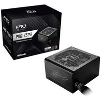 ASROCK PRO-750B Power Supply 750Watt 80+ Bronze Black