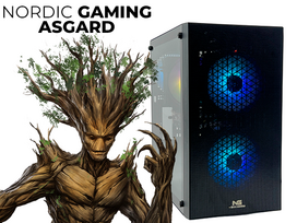 Direct Computer Supplies Nordic Gaming Asgard Yggdrasil V3 Gaming PC | Ryzen 7 16GB RX 7600 1TB