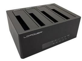 LC Power LC-Power LC-DOCK-U3-4B-V2 HDD/SSD 3.5/2.5 Docking Station, 4 Bays