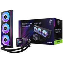 ASROCK Phantom Gaming 360 LCD cooling system 1-pack Black 120 mm