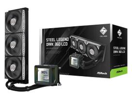ASROCK Steel Legend 360 LCD Intel/AMD Liquid Cooler Black