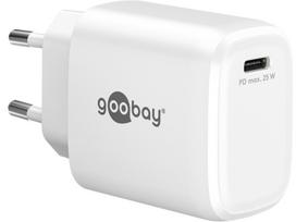 Goobay GaN Fast Charger Adapter 25W 1xUSB-C White