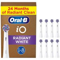 Oral-B iO Radiant White Brush Heads White, 8 pcs.