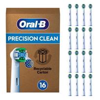 Oral-B Pro Precision Clean Brush Heads White, 16 pcs.