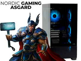 Direct Computer Supplies Nordic Gaming Asgard Thor V8 Gaming PC | Ryzen 7 32GB RTX 5070 1TB