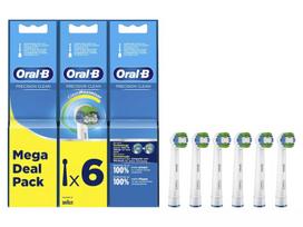 Oral-B Pro Precision Clean Brush Heads White, 6 pcs.