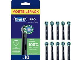 Oral-B Pro CrossAction Brush Heads Black, 10 pcs.