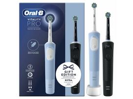 Oral-B Vitality Pro D103 Duo Electric Toothbrush Blue/Black