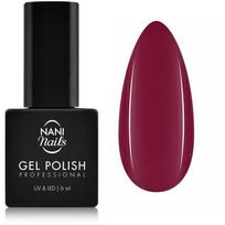 NaniNails NANI Professional gelinis nagų lakas atspalvis Wine Drop 6 ml