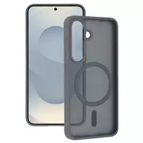 TEL PROTECT Aura Matte phone case with MagSafe support for Samsung Galaxy S25 (S931) | S24 (S921) gray