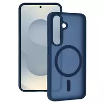 TEL PROTECT Aura Matte phone case with MagSafe support for Samsung Galaxy S25 (S931) | S24 (S921) navy