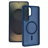 TEL PROTECT Aura Matte phone case with MagSafe support for Samsung Galaxy S26 Ultra (S948) navy