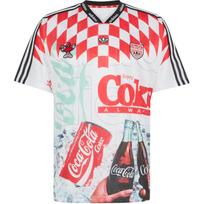 Adidas Originals Coca Cola Sportiniai Marškinėliai Vyriški Viršutiniai Drabužiai KY2106 L red