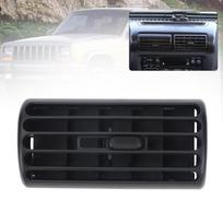 Auto Dashboard Center A/C Air Vent Outlet Grille for Jeep Cherokee 1997-2001 Wrangler TJ 1997-2006 5DP55TAZ 5DP54TAZ 5FS10LAZAB 1pc Middle
