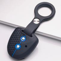 Raktų pakabuko dangtelis Toyota Grand New Avanza Xenia PERODUA Alza Myvi Axia su raktų pakabuku Anti-Scratch Guard Smūgiams atspari apsauga Minkšta tekstūra juoda
