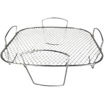 Air Fryer Basket Durable Steel Grill Basket Nonstick Mesh Basket Set Air Fryer Tray Wire Rack Steamer Roasting Cooking Tools