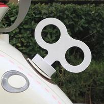 1 vnt. mielas sukamasis automobilio dekoras Elektrinio automobilio sukamasis dekoras Automobilio išorės sukamasis dekoras