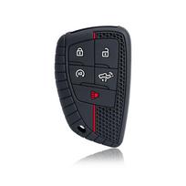 5 Button Flip Remote Car Key Case Cover Shell Holder Protector Silicone For Chevrolet Silverado Gmc Sierra Buick