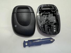 For Renault Clio Kangoo Twingo Megane Scenic 1 Buttons Remote Key Fob Case Blade Uncut Shell No Logo Car Accessories Auto Parts Case