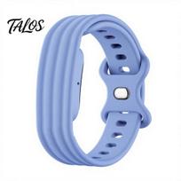 Talos silikoninė juosta Google Fitbit Air, atspari vandeniui ir prakaitui sportinė juosta, reguliuojama fitneso sekimo priemonės dirželio pakeitimas mėlyna