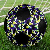 1pc Abstract Geometric Durable Soccer Ball/Football, Size 5, Perfect for Training, Entertainment And Competition,Gift yy26060693 Size 5