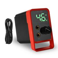 ATOMUS Tatuiruočių maitinimo blokas Įtampos stabilizatorius Reguliatorius Transformatorius LED Skaitmeninis ekranas Tatuiruotei EU Plug red