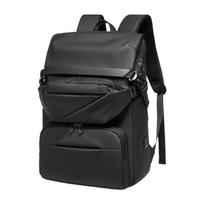 Verslo nuimama kuprinė Krūtinės krepšys Neperšlampama kompiuterinė kuprinė, skirta kelionėms Urban Men Crossbody Bag Mochilas Masculino One Size juoda