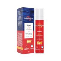 Aqualogica Detan+ Drėkinantis lengvas kremas nuo saulės su SPF 50+ ir PA++++ apsauga nuo UVA/B spindulių ir mėlynos šviesos | Nepalieka baltų žymių vyrams ir moterims - 50g