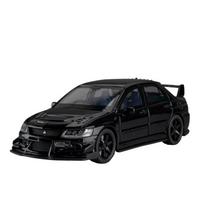 1/32 Scale Mitsubishi Lancer Evo X 9 Alloy Scale Car Model Diecast Metal Toy Vehicle Miniature Car Sound Light Children Toy Car Gift juoda