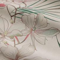 1PC LOZUJOJU Light-colored Blackout Curtains Gentle Green Plant and Floral Printed Curtains for Bedroom Living Room Balcony Window for Home Decor W100cm x L130cm