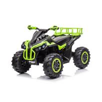 Vaikiškas Elektromobilis Keturratis GTS 1199 QUAD 12V R/C Green