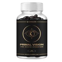 Coolkin Eye Health Vitamin Supplement, containing a mixture of lutein and zeaxanthin, flavorless, suitable for adults. 120 white